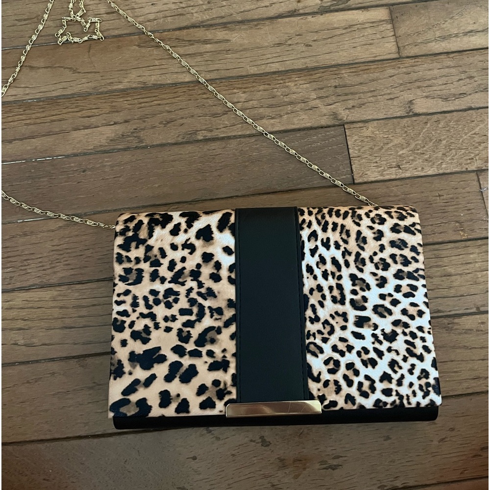 Leopard Print cross-body